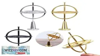 Metal Self balancing Finger Gyroscope Anti gravity Colorful Metal Gyro Adults Kids