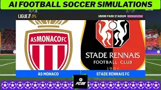 MONACO vs RENNES ⚽ Ligue 1 2025/26 Matchday 20 🟩 EA FC 26 Simulation