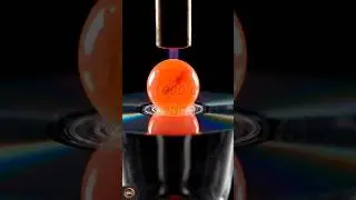 1000&deg;C Molten Metal vs Compact Disc! 😱 Wait for the reaction! 🔥 #asmr #shorts #experiment #relaxing