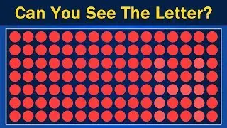 Only People With Amazing Visual Skills Can See All The Letters!