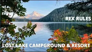 Van life/ Lost Lake Campground & Resort, Mt Hood/ Van Life in Oregon #vanlife