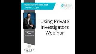 Using Private Investigators Webinar