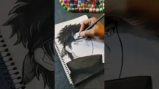 DRAWING Shisui Uchiha From Naruto Shippuden #shorts