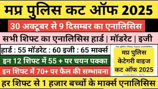 Mp Police Constable cut off 2025 | MP Police cut off 2025 | Mp Police Analysis 2025 #mppolice