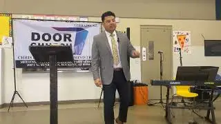 Sneak peek of Sunday sermon #thedoorverrado #churchfunny #biblestudy #revival #singing #god