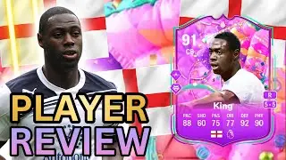 91 FUT BIRTHDAY KING PLAYER REVIEW! FC 25 ULTIMATE TEAM