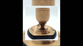 Handmade Olive Wood Wine and Water Tray from Bethlehem