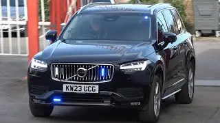 Greater Manchester Police Unmarked 23 Plate XC90 Responding From Whitefield Traffic Base-GMP