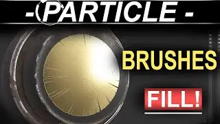 Substance-Painter: Particle Brushes (Fill)