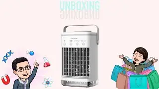 Abrimos y probamos el climatizador evaporativo Cooling Fan CF 006 ventilador con agua de Aliexpress