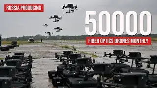 Russia Producing 50,000 Fiber Optics Controlled Prince Vandal FPV Drones Monthly