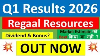 REGAAL RESOURCES Q1 results 2026 | REGAAL results today | REGAAL RESOURCES Share News | REGAAL Share