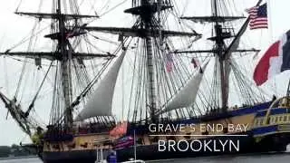 Dark star July4th Escort of L'HERMIONE