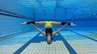 Basic Gymnastics Skills Underwater 💦