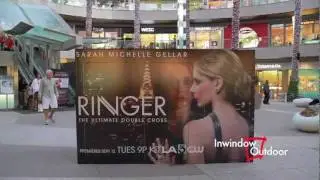 Ringer interactive digital signage by Inwindow Outdoor