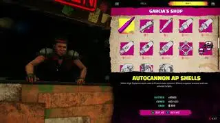 Rage 2 - Purchase Overdrive Infusion and Wingstick Upgrade Schematics via Garcia's Shop (2019)