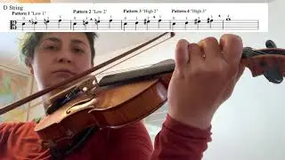 Finger Patterns on the Viola