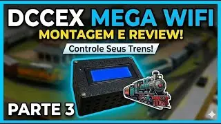 COMO MONTAR DCCEX WIFI COM ARDUINO MEGA PARTE 3 APP ANDROID