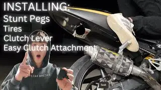 Installing Stunt Pegs & New Tires