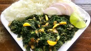 Shepu Bhaji | Stir Fried Dill Leaves Recipe by The Digestive Kitchen