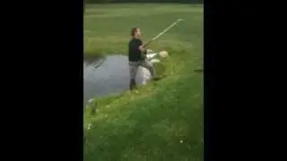 Golf Shot from a Hazard, Cable Hollow