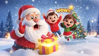 Funny Christmas Cartoon for Kids 🎄| Santa, Gifts & Dance!