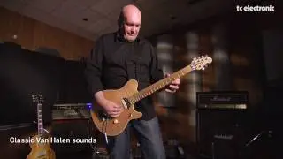 Classic Van Halen sounds on a TC Electronic Nova System by Russel Gray