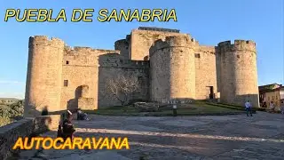 Puebla de Sanabria en Autocaravana con baño en el lago