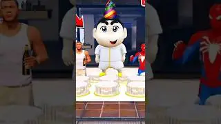 SHINCHAN BIRTHDAY IN GTA 5 BUT!🔥 MALAYALAM #gta