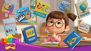 Which subject do you like? - [New] - Educational Children Song - AI Animation for Kids