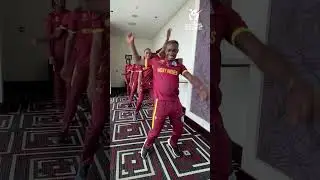 West Indies have got the moves 🕺#u19worldcup #cricket