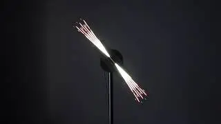 Présentation de l'hologramme 50cm | Hélice holographique | Hellogram