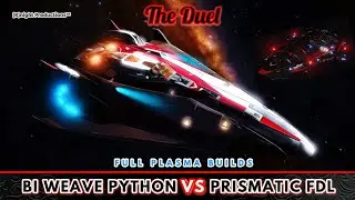 Bi weave full pas Python Vs Prismatic full pas Fdl | Elite Dangerous PVP