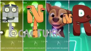 TILES HOP R SPRUNKI OC NINE 🆚️ SPRUNKI OC N 🆚️ CHEAS 🆚️ SPRUNKI OC R  BATTLE