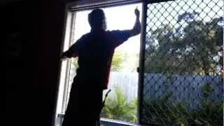 Tinting a house window - Rusty's Window Tinting