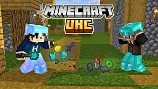 Minecraft UHC but DIRT Drops OP Items! (5-Minute Prep&nbsp;Battle)