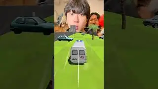 Гонки на машинах скорой помощи: битбокс (режим выживания) 🧠 #битбокс #тикток