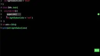 Learn Swift: Override initializer of superclass (Chapter 14 Lesson 8)