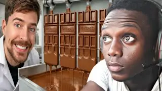 GAMISHOWSPEED REACT TO HOW FEASTABLES CHOCOLATE IS MADE