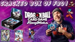 OPENING A BROKEN BOOSTER BOX OF DRAGON BALL SUPER CARD GAME FUSION WORLD!!