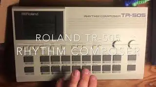 Roland TR-505 Rhythm Composer short Demo [no talking]