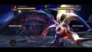 Stun immune dragon man quaked in alliance war mcoc