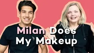 CURVY SUPERMODEL ISADEE JANSEN | VIDEO #3: MILAN does MY MAKE-UP 💄👄 | GLAMOUR