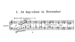 Benjamin Britten - Winter Words, Op. 52 [Score Video]