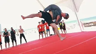 ATHLETES Go Head to Head ON THE BEACH!