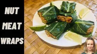Nut Meat WRAPS | Raw Vegan, Whole-Food Plant-Based | Vegan