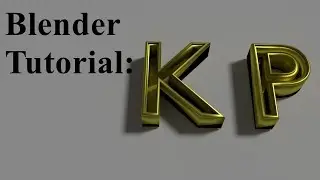 Blender Tutorial: Creating stylish Text