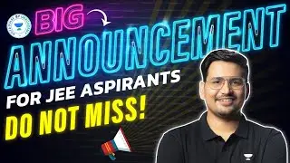 Big Announcement for JEE aspirants 🔥🚨😱  | RY sir | Kota Pulse By Unacademy