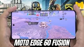 Motorola Edge 60 Fusion test game Call of Duty Mobile CODM | Dimensity 7400