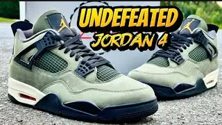 NEW LOOK!  Jordan 4 Undefeated 2025 review & on foot! 🔥🔥🔥